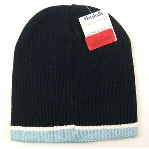 Beanie for Men Women Blue Thick Knitted Unisex Winter Hat Beanies Skull Cap
